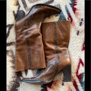 Western dress boots